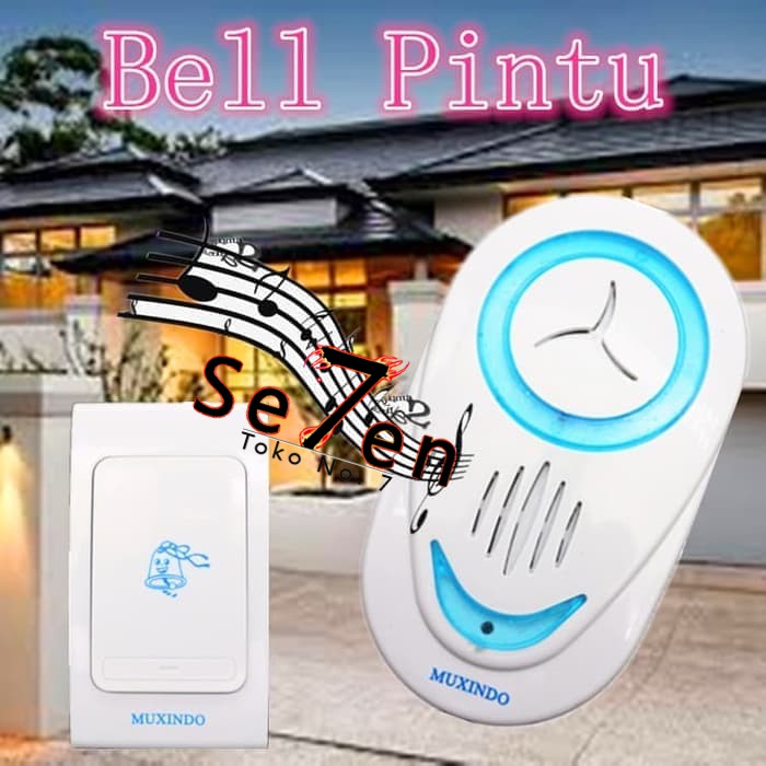 Bell Pintu / Door Bell Wireless / 36 Musik 30m Tanpa Kabel Nirkabel 6