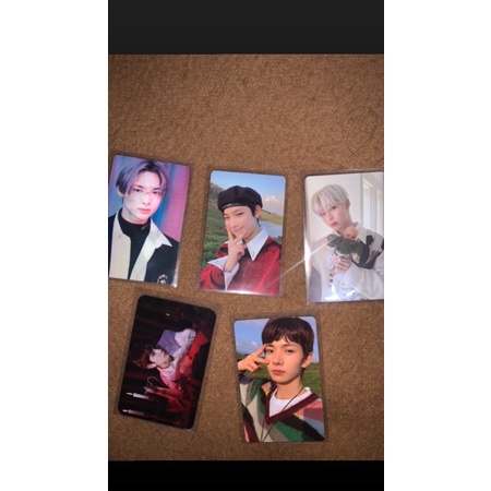 Photocard Enhypen Official Heeseung Pelangi Dawn,Lenti Ni-ki