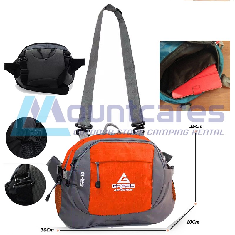 Bodypack Bodybag TNF Waist Bag TNF Tas Slempang TNF Sling Bag Tas Sport Pria wanita Tas Outdoor