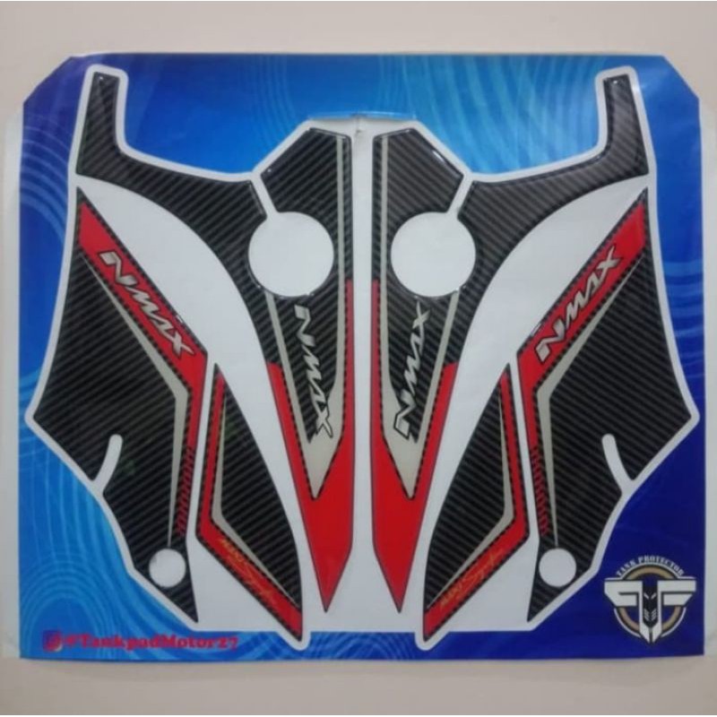 Sticker Stiker Timbul Resin Body Samping Yamaha Nmax 155 2020