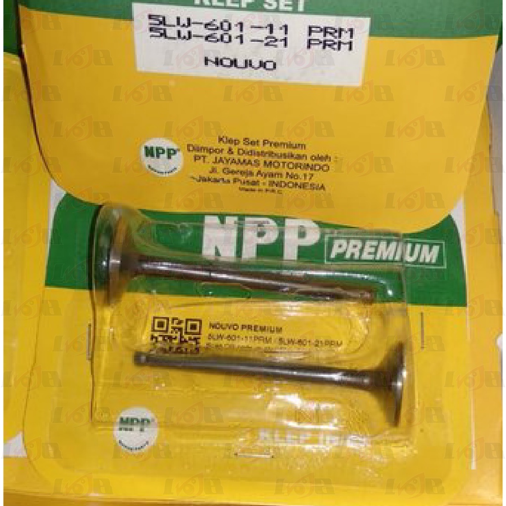 NPP Premium Klep Set In &amp; Ex Yamaha Nouvo Payung Klep Valve Kit Komplit Besar Kecil Kode 5LW