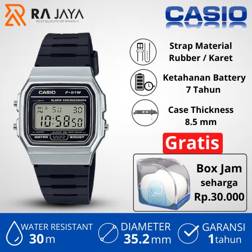 Premium (RRW) CASIO Jam Tangan Casio Pria Cowo Cowok Original Murah Ori General Digital Man