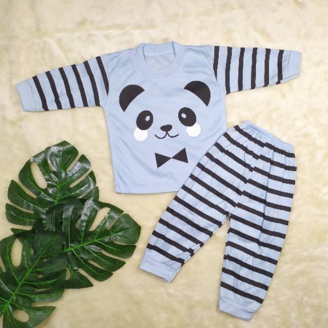 Ss#008 Baju Setelan Anak size 0-12bulan / Piyama Anak / Pakaian Bayi / Baju Tidur Bayi