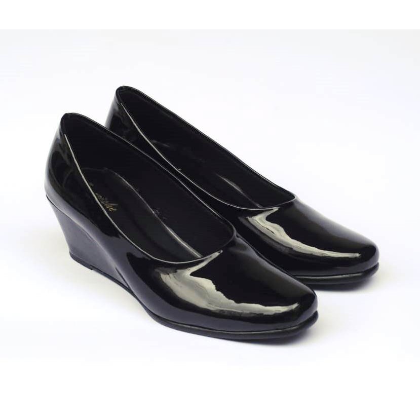 SEPATU KANTOR DINAS FORMAL WANITA UKURAN BESAR SMALL SIZE BIG SIZE SHOES WEDGES LX