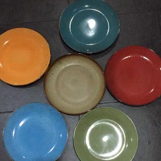  RUSTIC  Piring Makan Dinner Plate Keramik Tebal ukuran ...