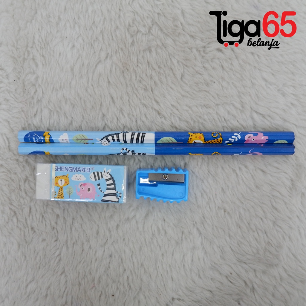 365 STATIONERY SET #41173 Buku &amp; Alat Tulis Anak / Karakter Fancy Gambar Lucu