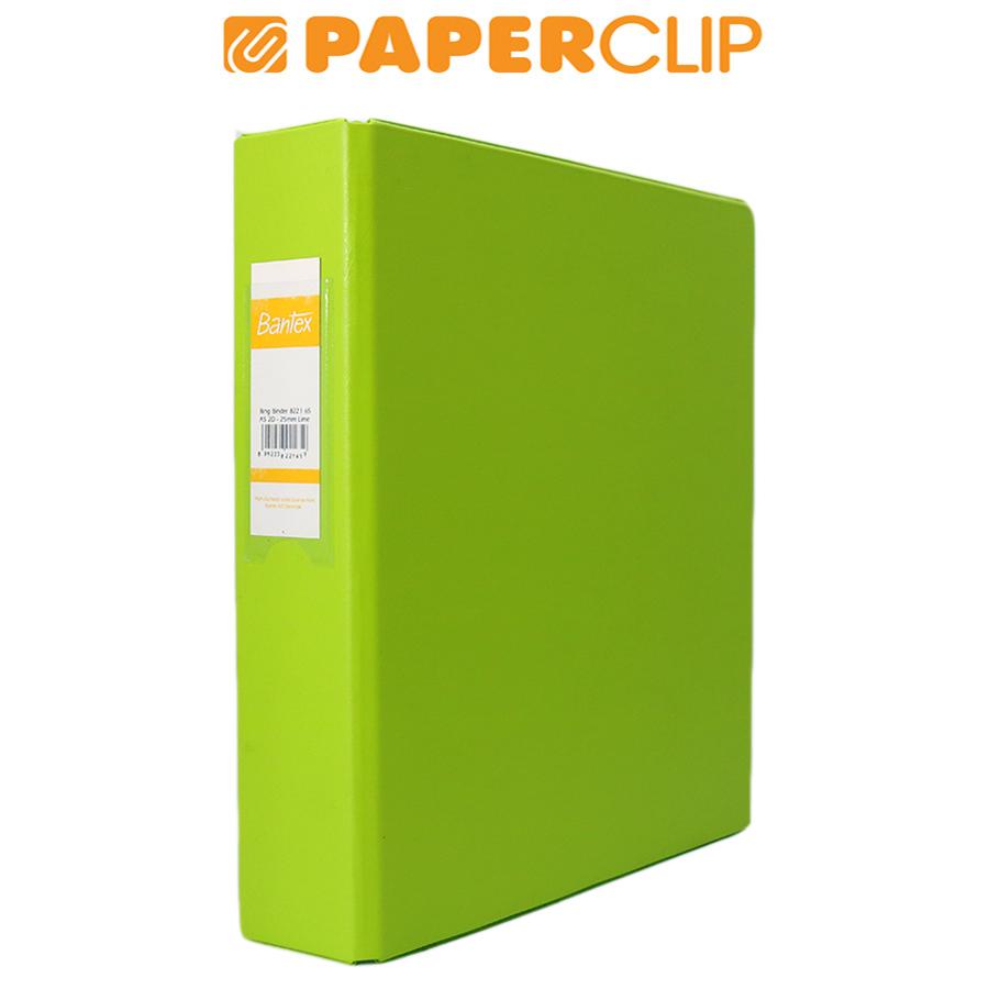 

BINDER BANTEX 8221 A5 2R 65 LEMON 25MM