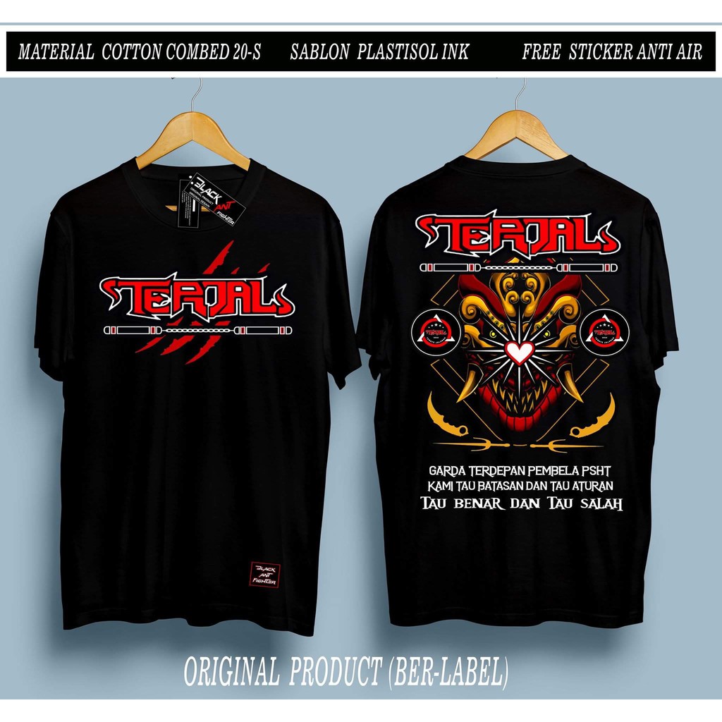 kaos terjal (PSHT) murah kualitas distro kaos psht keren kaos psht terbaru kaos murah best seller