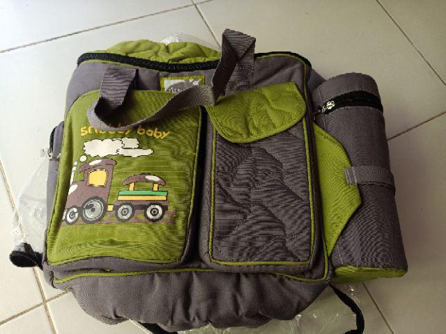  Tas  Bayi  Besar Snobby  Double Saku TBSD Amazing Grey TPT 