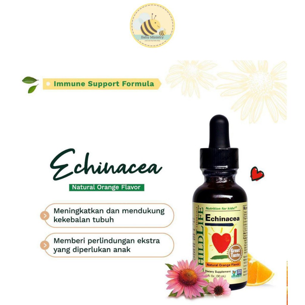 CHILDLIFE ECHINACEA / childlife liquid VITAMIN C - vitamin anak dan bayi