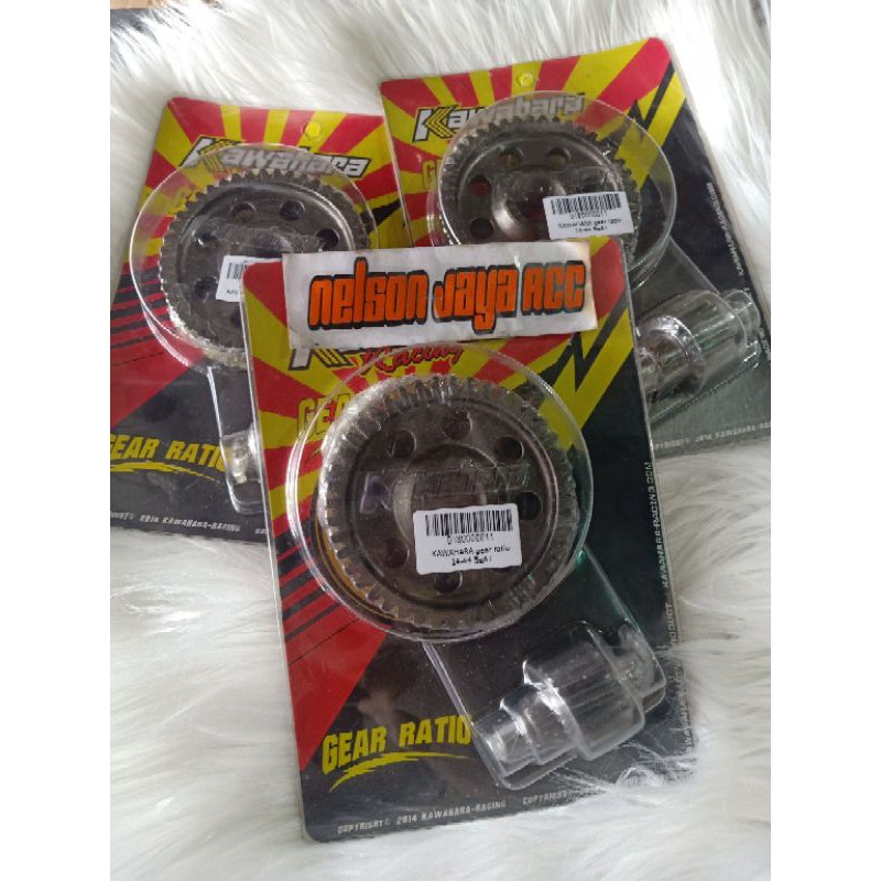 Ger Rasio Kawahara Racing Buat Beat Karbu Ukuran 14-44 dan 14-45 Gir Ratio