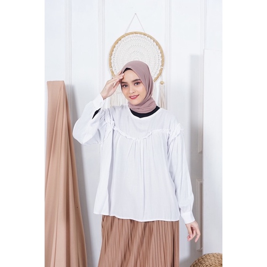 BLOUSE WANITA RAYON CRINKLE PREMIUM MADE CESI REKSA-2