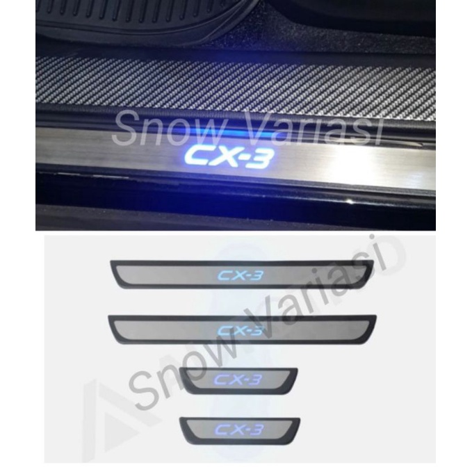 Sillplate Samping Mazda CX3 Activo Lampu LED JSL