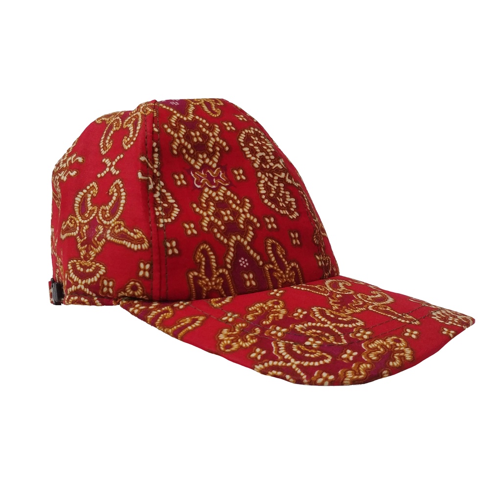 Topi Batik Baseball Handmade Batik Cap 02 / Topi Batik Kain Baseball Jogja