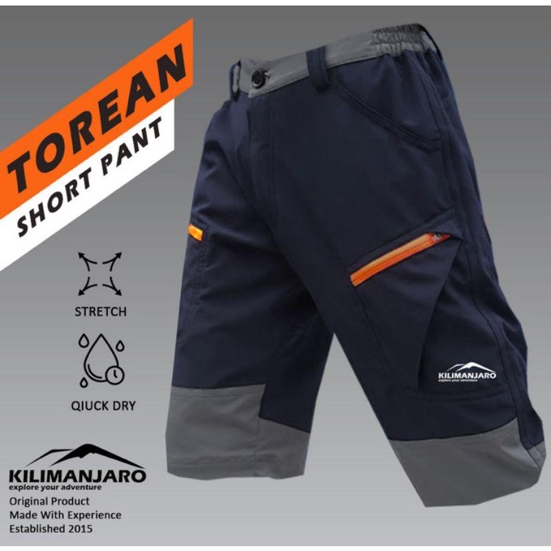 celana pendek kilimanjaro outdoor Torean - celana gunung Torean kilimanjaro outdoor