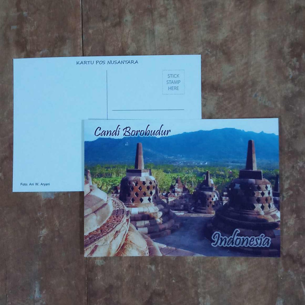 

KARTU POS INDONESIA POSTCARD CANDI BOROBUDUR ISI 8 LEMBAR BISA CAMPUR GAMBAR LAIN
