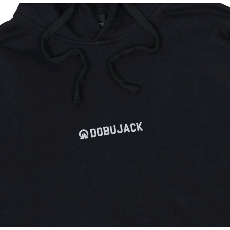 Dobujack Sweater Hoodie Little abstrack Neavy black