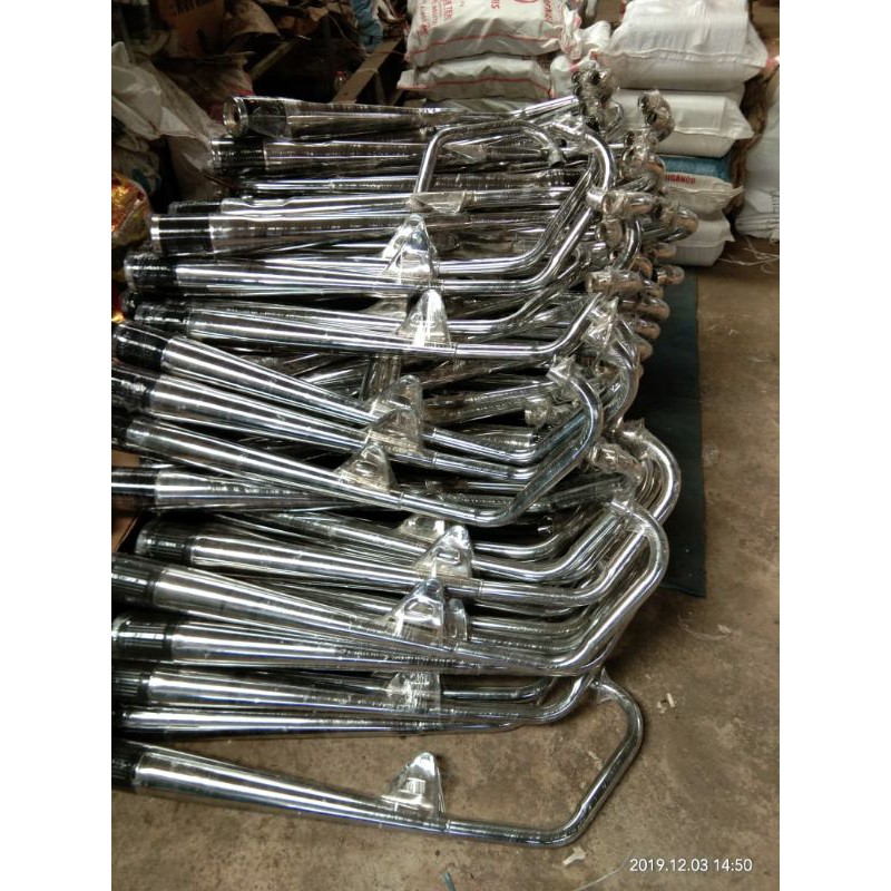 knalpot GL kleper pedes