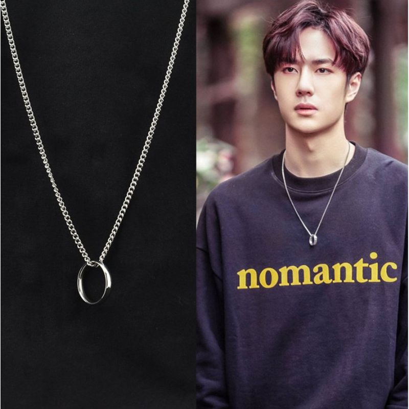 KALUNG TITANIUM BAJA KOTAK BANDUL CINCIN FASHION PRIA TERBARU / KALUNG PRIA MACHO