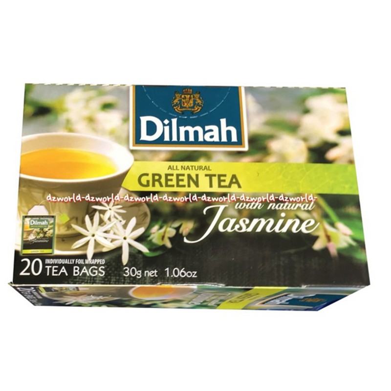 Dilmah Green Tea Jasmine 20 Tea Bag Dil Mah Rasa Melati