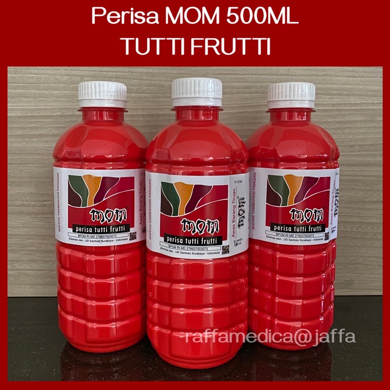 Perisa / Essence “MOM” 500ML rasa TUTTI FRUTTI | dikenal sejak 1970