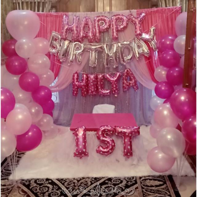 Dekorasi backdrop photobooth ultah, ulang tahun anak