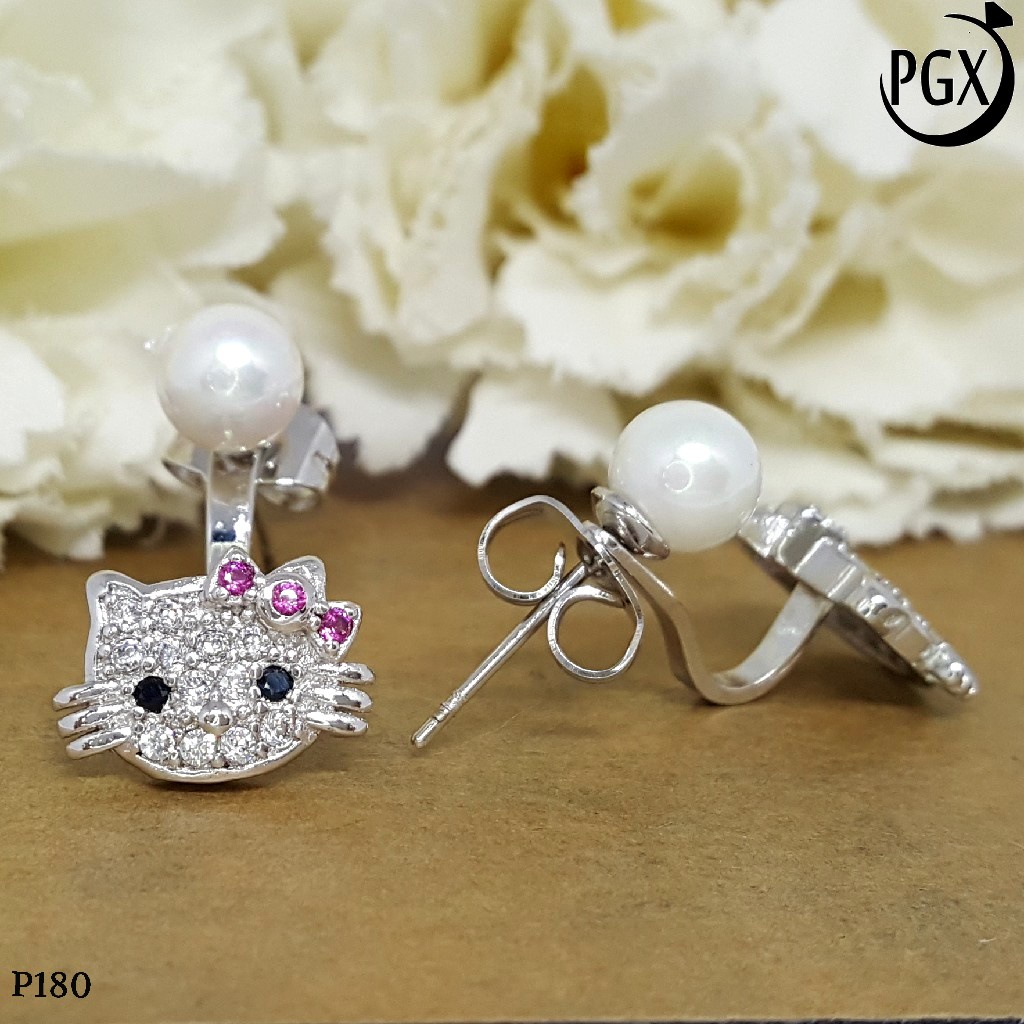 PGX Anting Jepit Xuping Lapis Emas Aksesoris Perhiasan Premium - P180