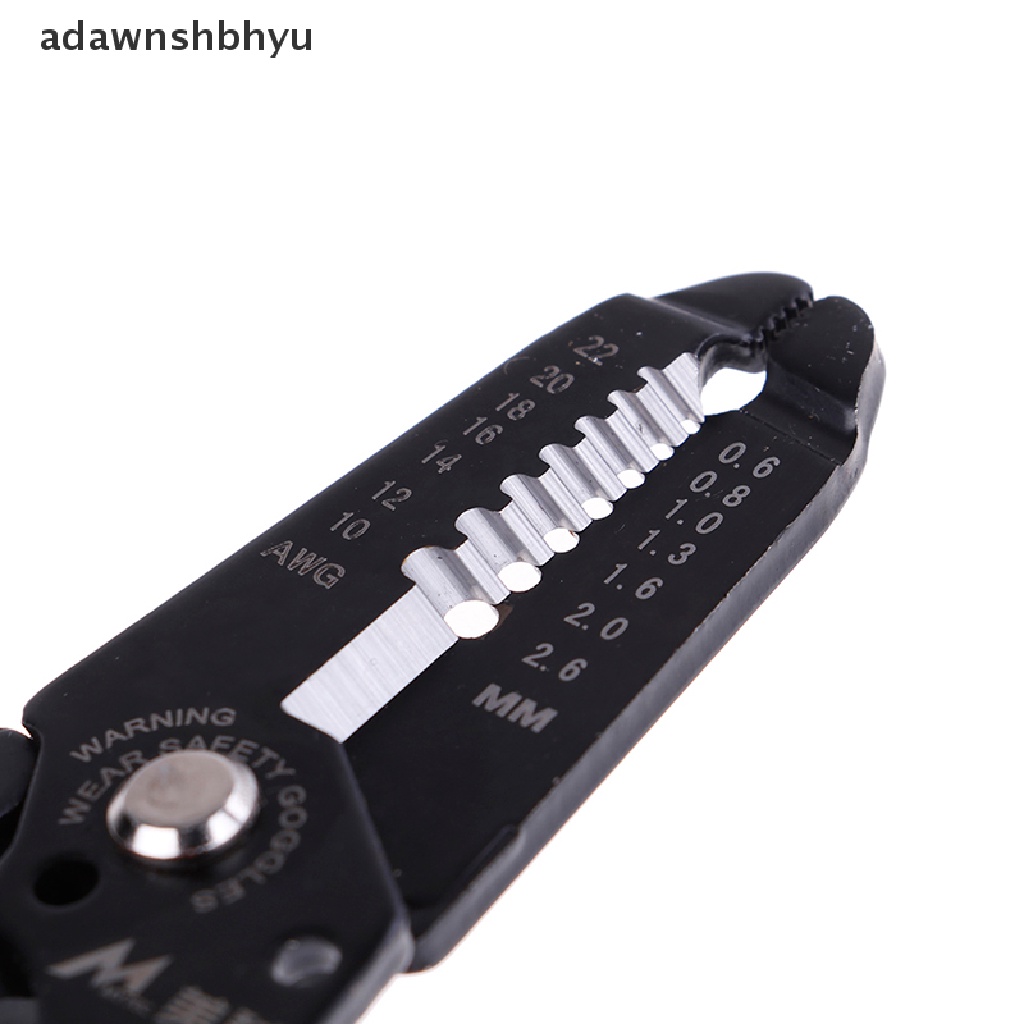 Adawnshbhyu Cable wire stripper cutter crimper Alat Tang crimping terminal Otomatis
