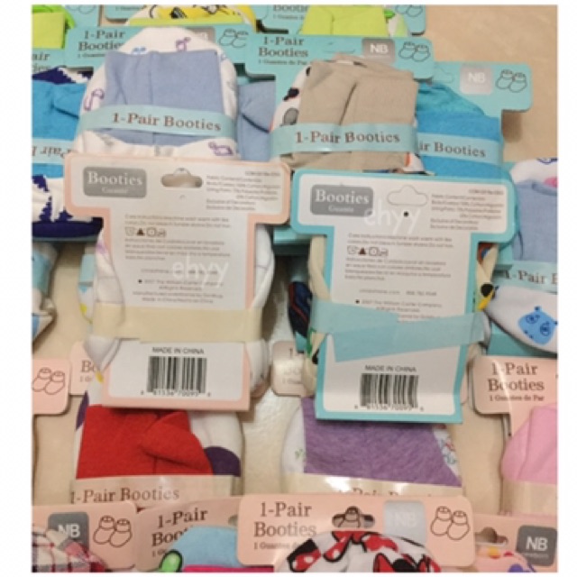 Booties Just To You Newborn / Sarung Kaki Bayi Baru Lahir (1psg)