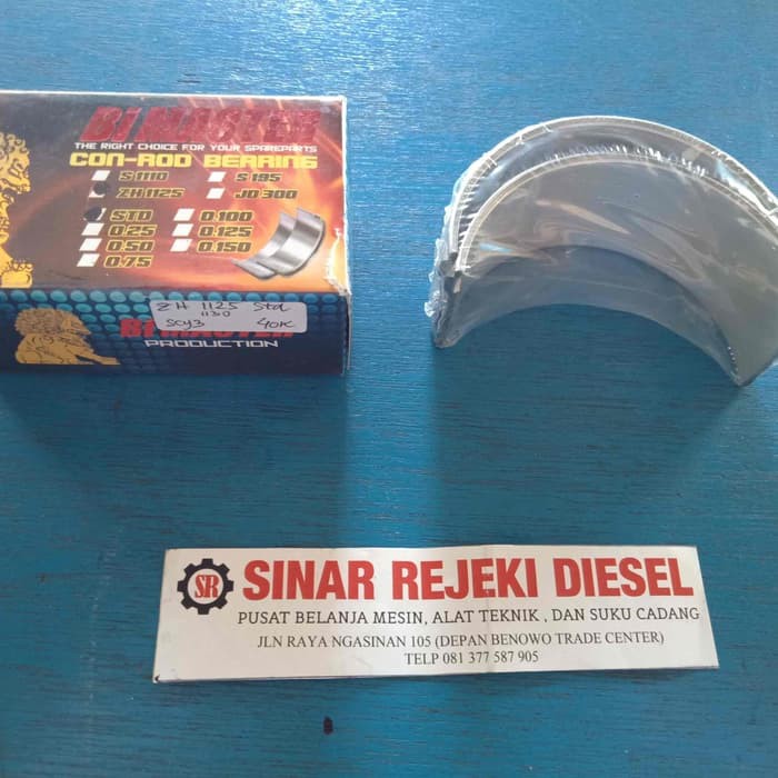 CPM Crank Pin Metal Metal Jalan Mesin Diesel S1125 S1130 ZH1125 TL1125 TL1130 S 1125 ZH 1125 standar
