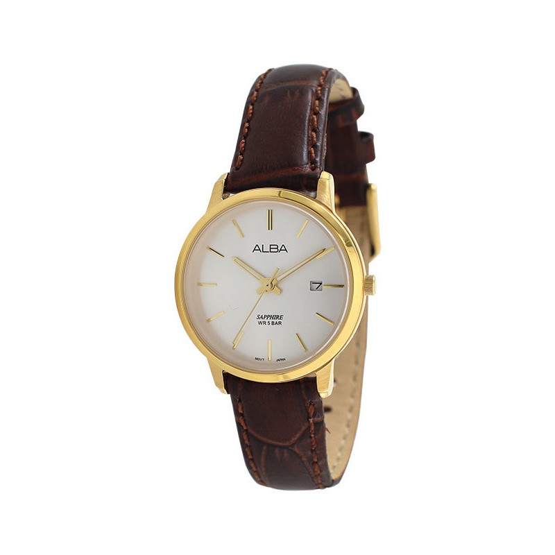 [ PROMO ] Jam Tangan Wanita Alba PRESTIGE AH7R58 AH7R58X1 Quartz Leather Original Bergaransi Resmi