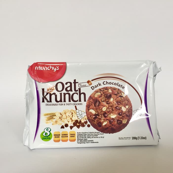 

OAT KRUNCH CRACKERS DARK CHOCOLATE