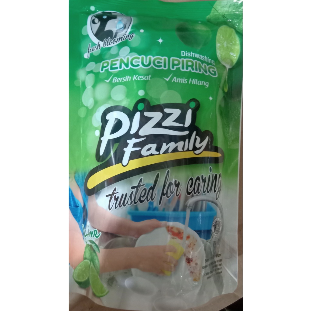 Pizzi family sabun cuci piring 800ml sunlight mama lemon Yolins