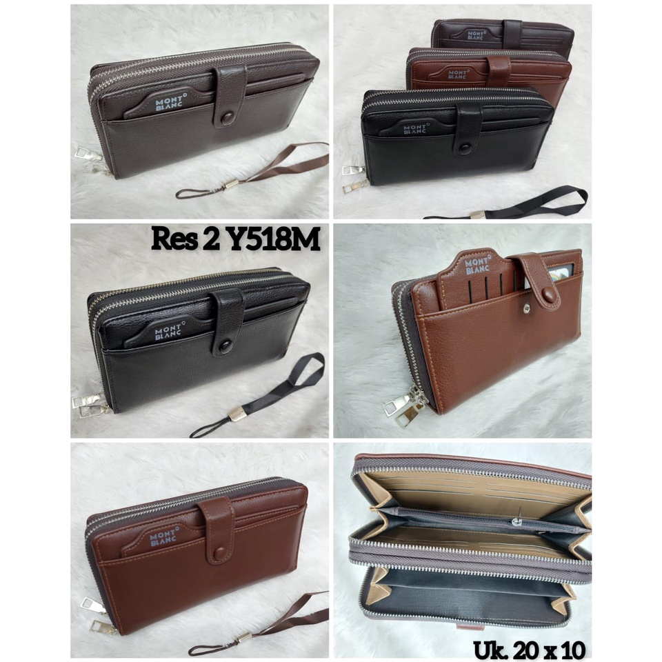 Dompet Panjang Kulit / Dompet Import Kode Y518 Unisex