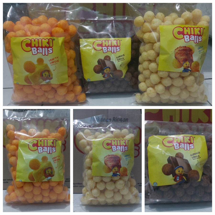 

Chiki Balls Rasa Ayam/Coklat/Keju Kiloan Originals