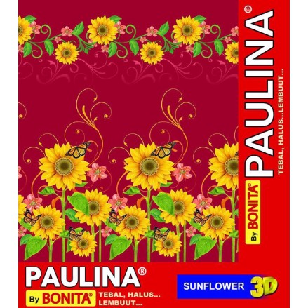 Selimut Bonita Paulina Selimut Karakter Sunflower Size 160x200cm