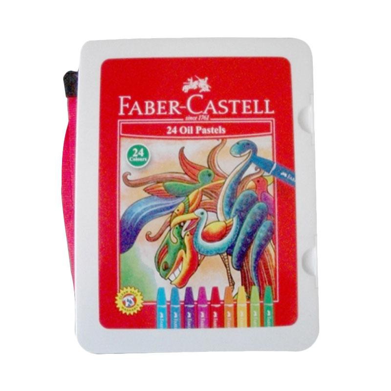 

Crayon / Krayon Oil Pastel 24 Warna - Faber Castell MURAH