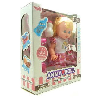 Anmy Doll Baby  Boneka Bayi Alive  Pipis Nangis Mainan  Anak  