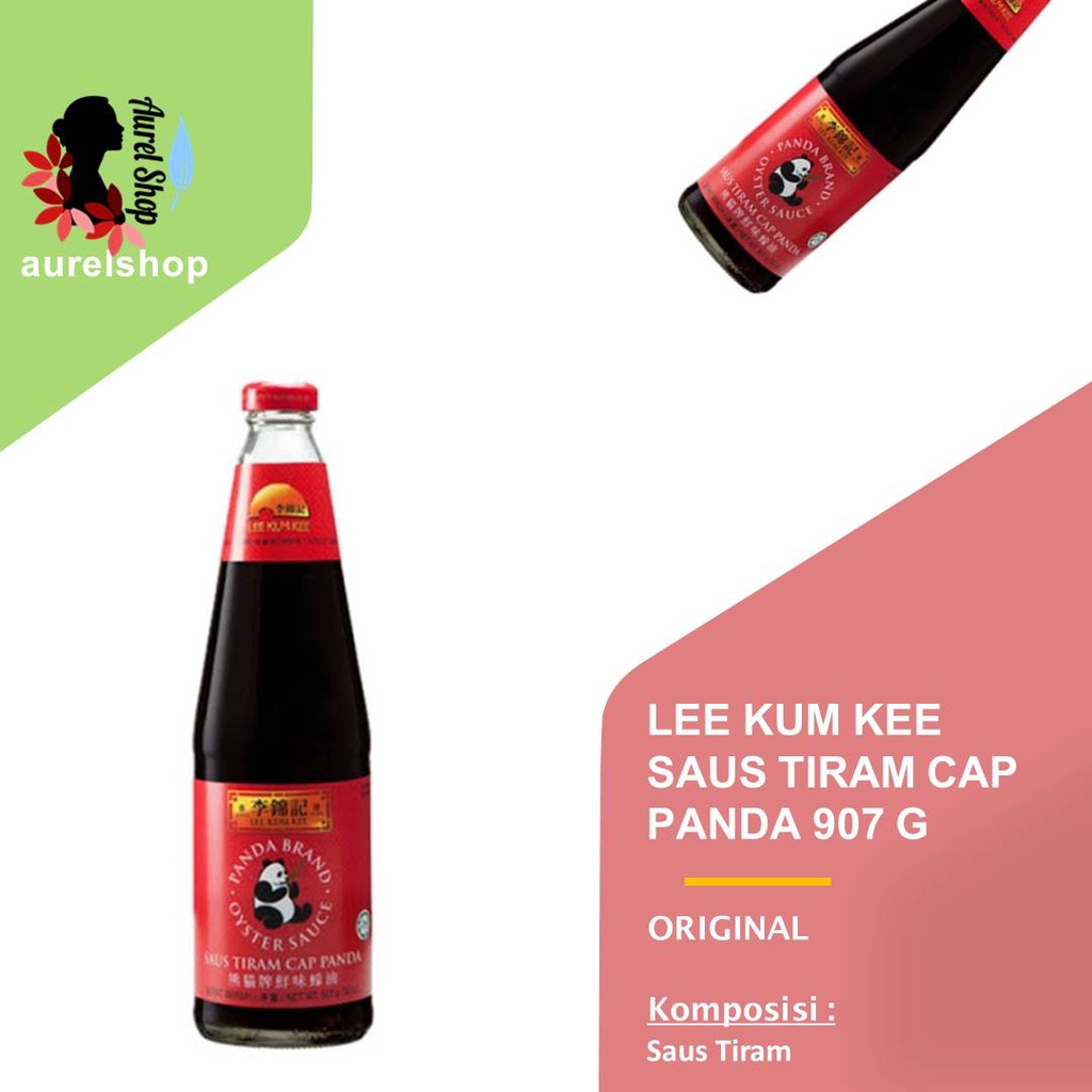

LEE KUM KEE Panda Brand Saus Tiram Oyster Sauce kemasan 907ml
