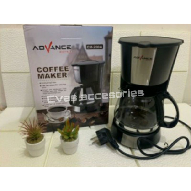 Best Seller Coffee Maker / Mesin pembuat kopi ADVANCE CM208A 0,6Liter