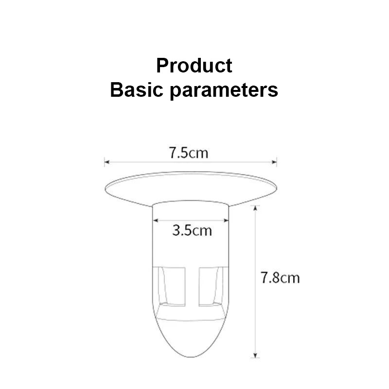 Floor Drain Odour Trap Anti Bau Got Saringan Pencegah Kecoa Serangga Saluran Air Wc Kamar Mandi Odor totall