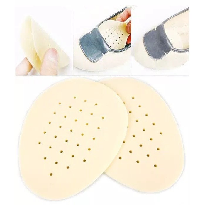 【GOGOMART】Bantalan Alas Kaki Depan Sepatu / High Heels Pad / Anti Slip Sepatu - Isi 2