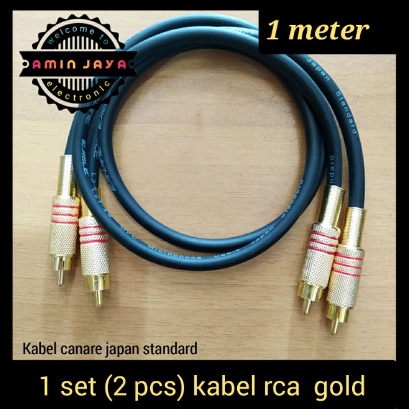 KABEL JACK RCA BERKUALITAS