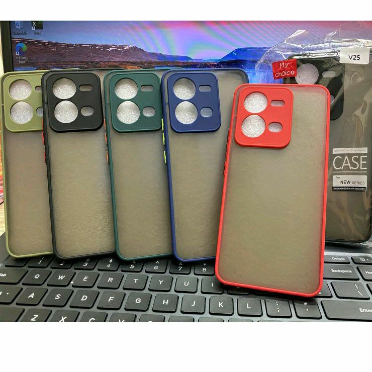 Promo Case Armor VIVO Y35 Y22 V25 Y16 Y21 Y21T Y21S Y33s Soft Case Aero Black Dove Protect Kamera Premium Casing