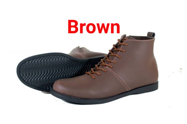 NORTHMAN-SEPATU BOOTS FORMAL PRIA SEMI KULIT ORIGINAL EXCLUSIF SEPATU KANTOR KANTOR