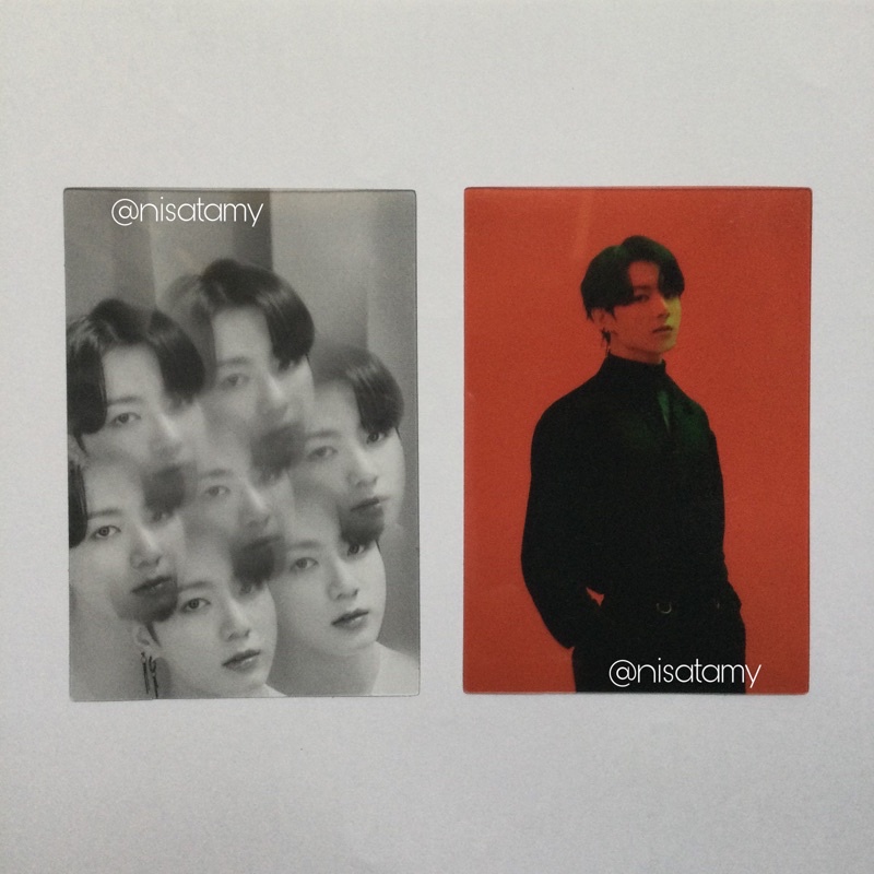 Film Card Jungkook Clue Ver & Route Ver - BTS MOTS CONCEPT PHOTOBOOK PB Sharing