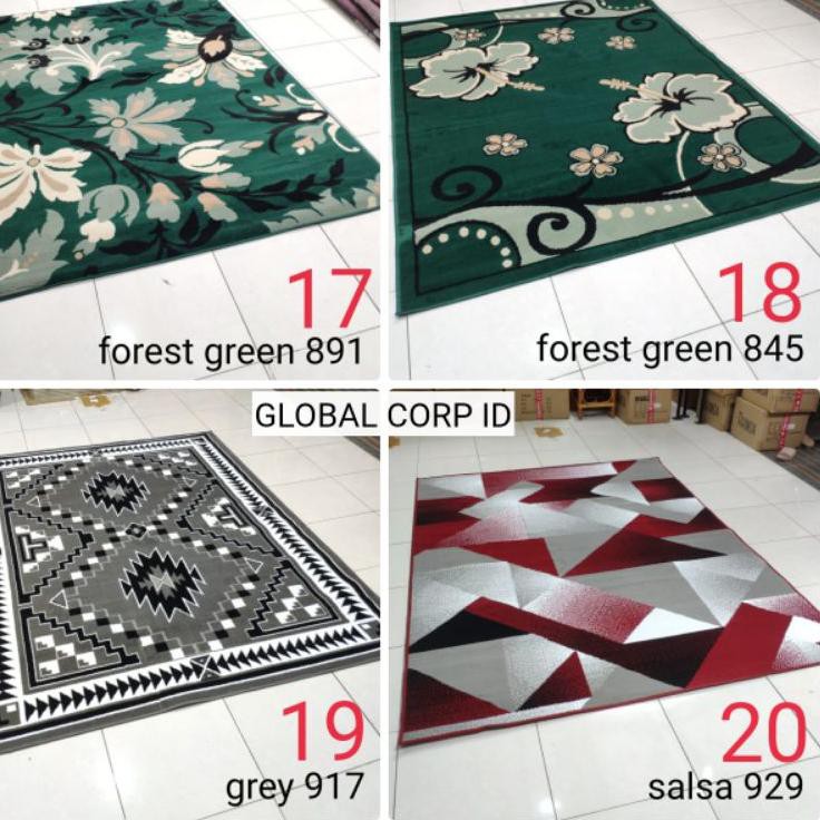 Ready Sekarang KARPET PERMADANI 115X155CM