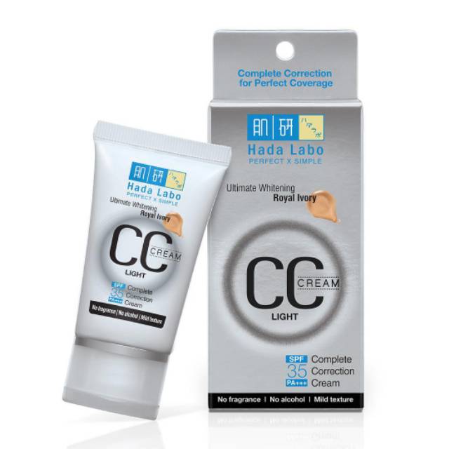 Hada labo cc cream ultimate whitening
