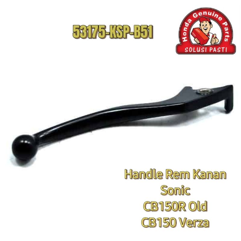 53175-KSP-B51 Handle Rem Kanan CB150R Old Sonic 150 CB 150 Verza