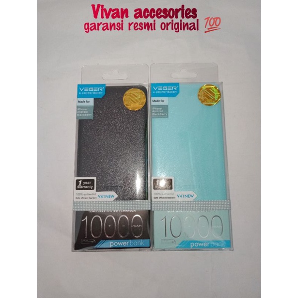 PowerBank Veger V41 10000mAh Original